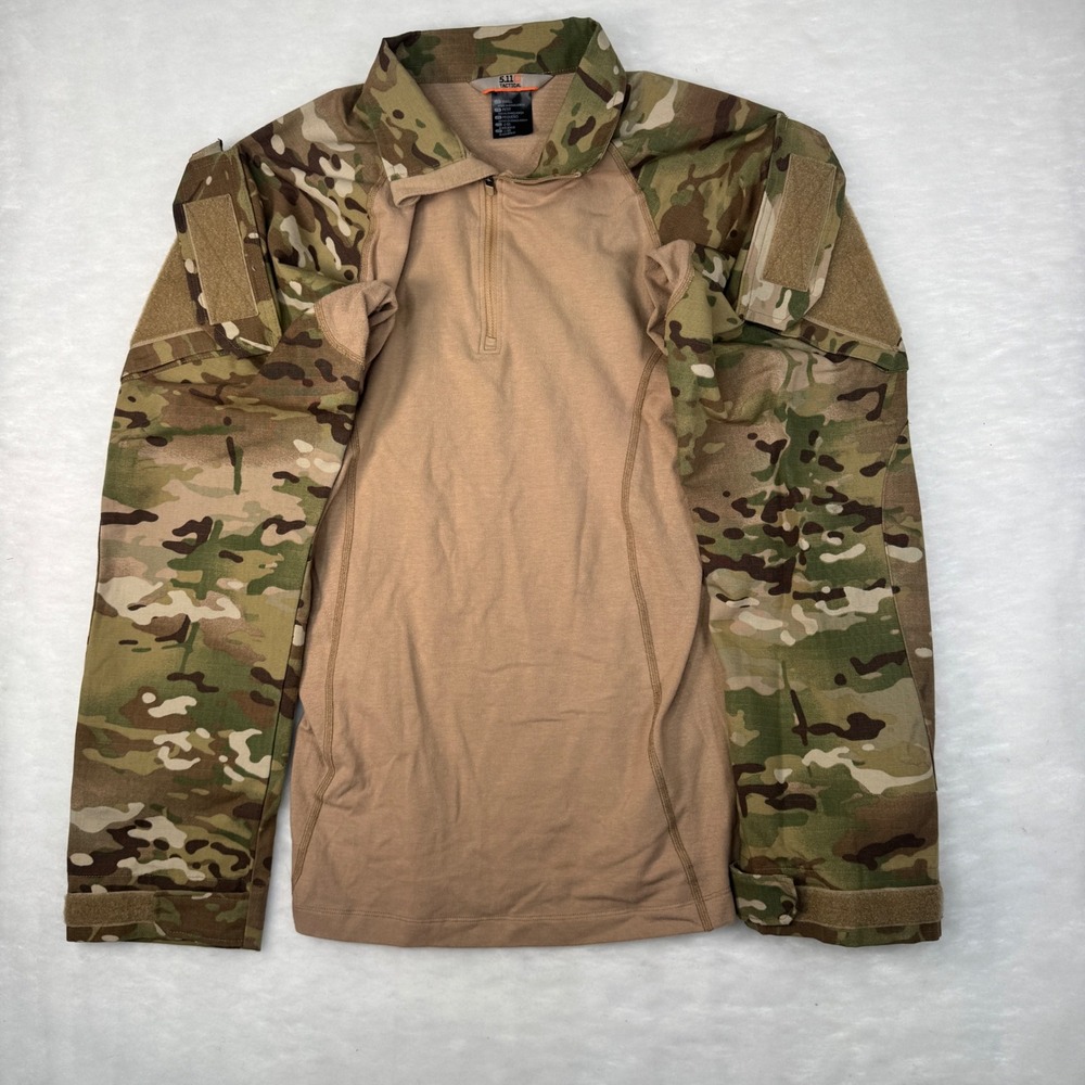 5.11 Tactical TDU Rapid Assault Shirt US Small MultiCam 72185 Long Sleeve